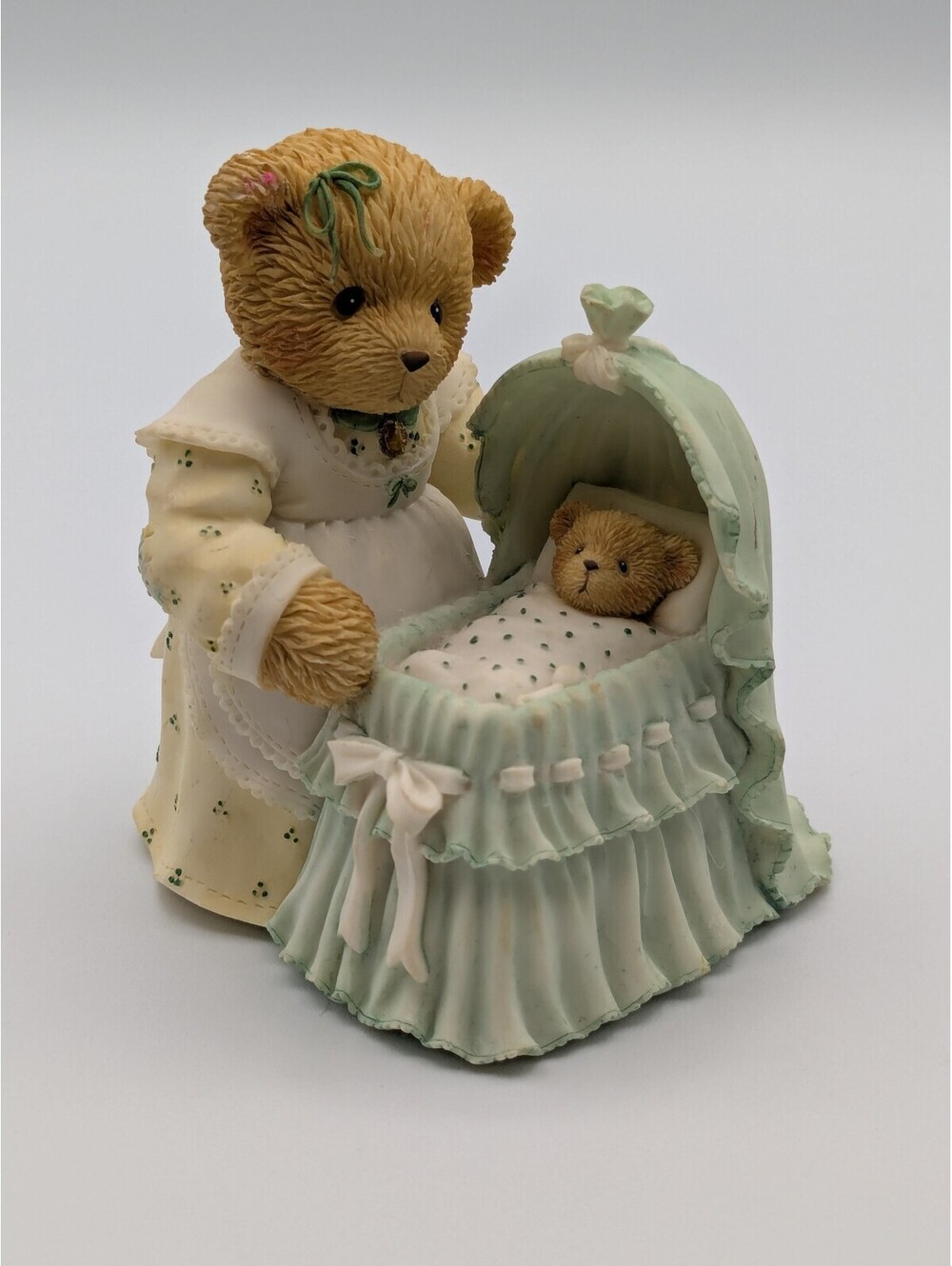 Cherished Teddies Susan and Madison (101682) 2003 Tucking Baby In, Sleepy Time